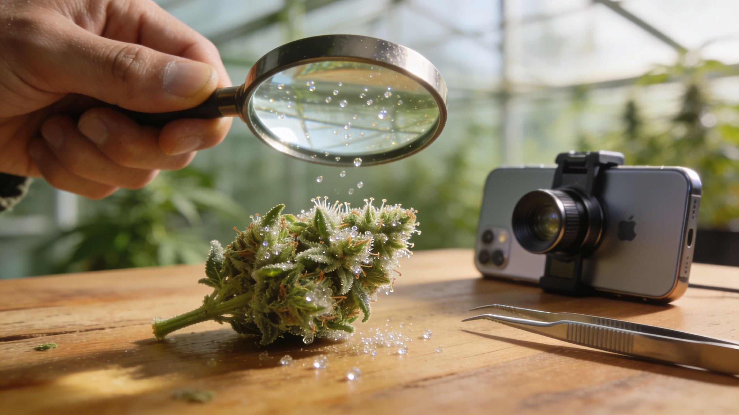 Cannabis ernten: Trichome richtig deuten für maximale Potenz