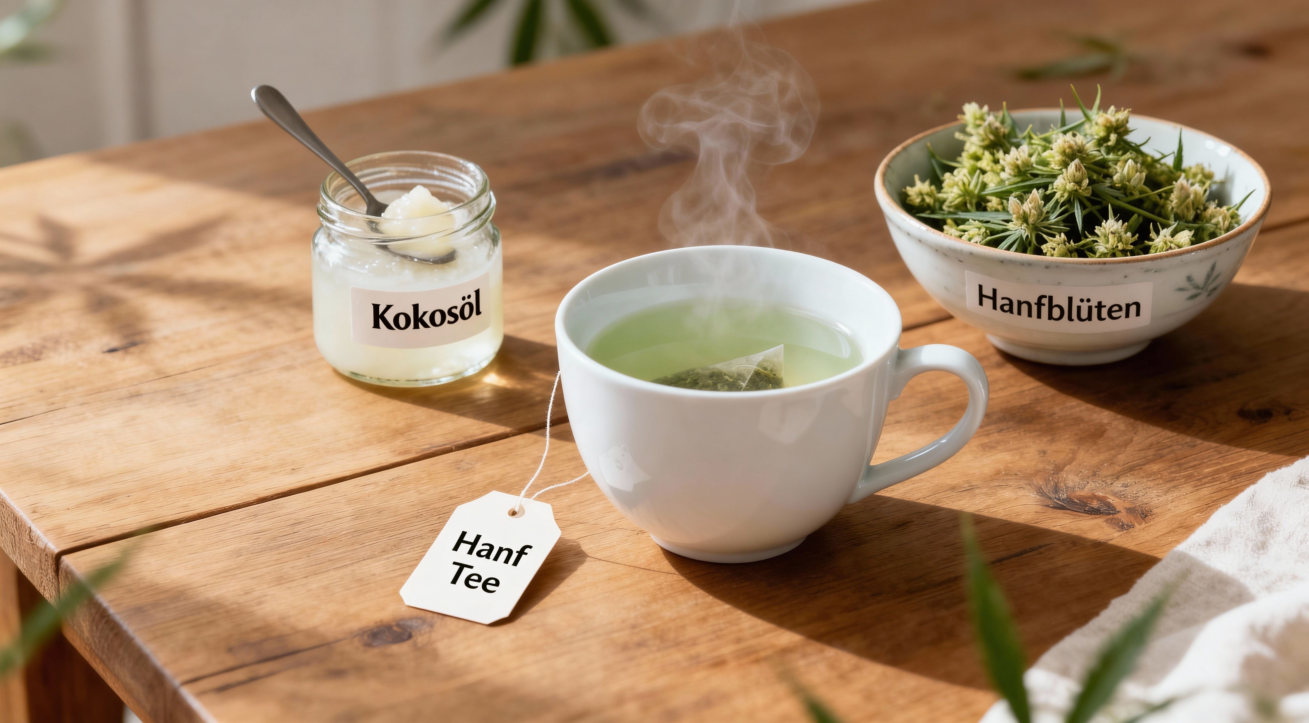 Hanf tee zubereiten für den perfekten genussmoment - MYGREEN