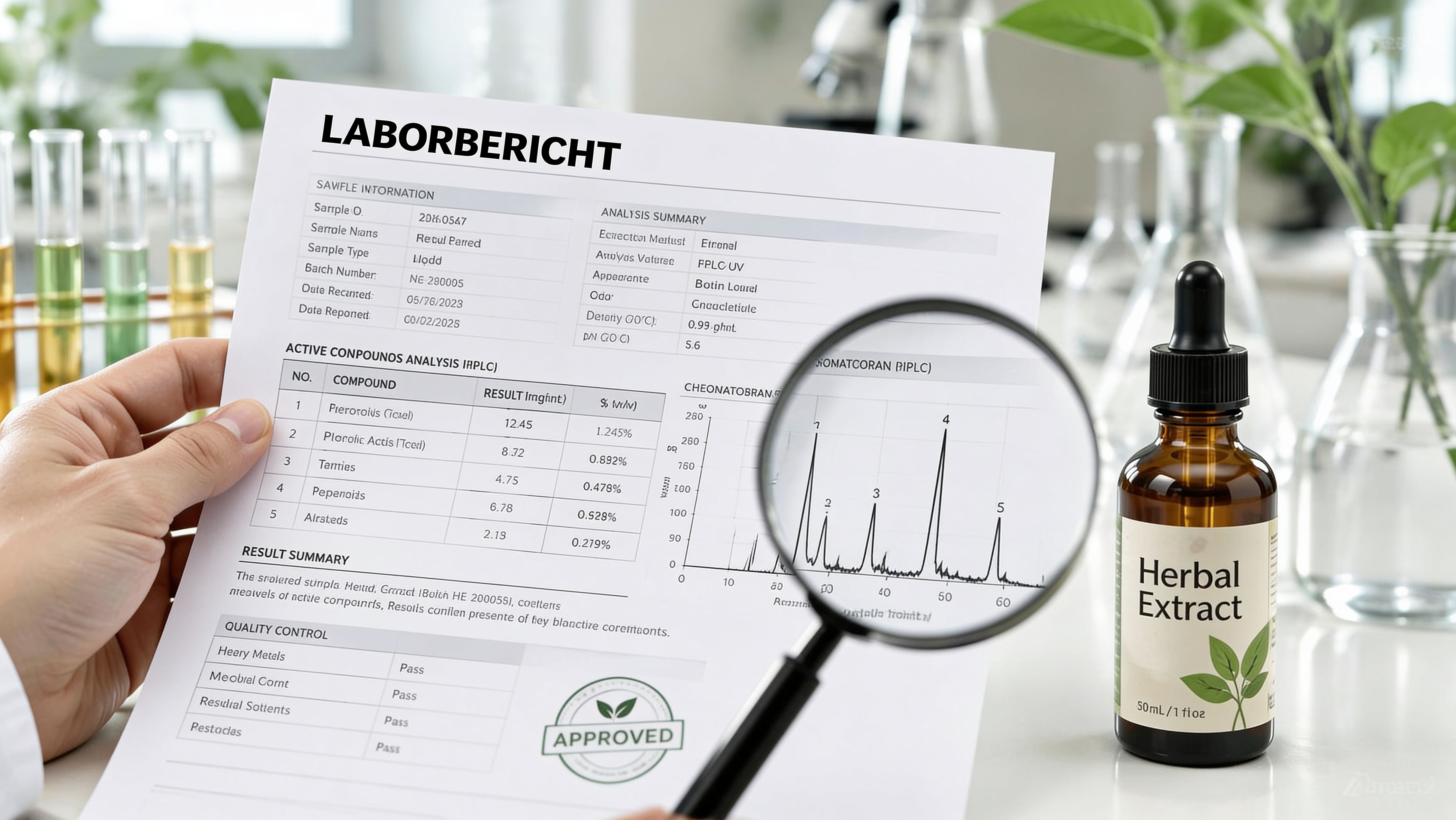 Laborbericht lesen: So prüfst du jedes COA sicher