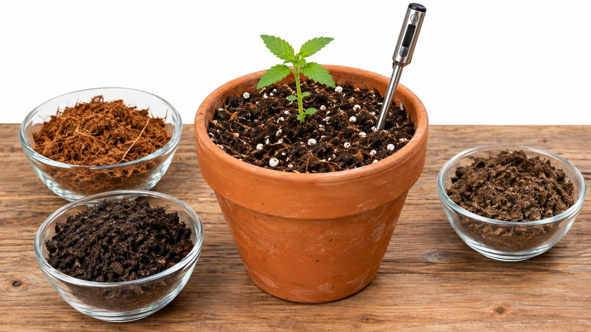 Blumenerde für Cannabispflanzen: Der große Guide