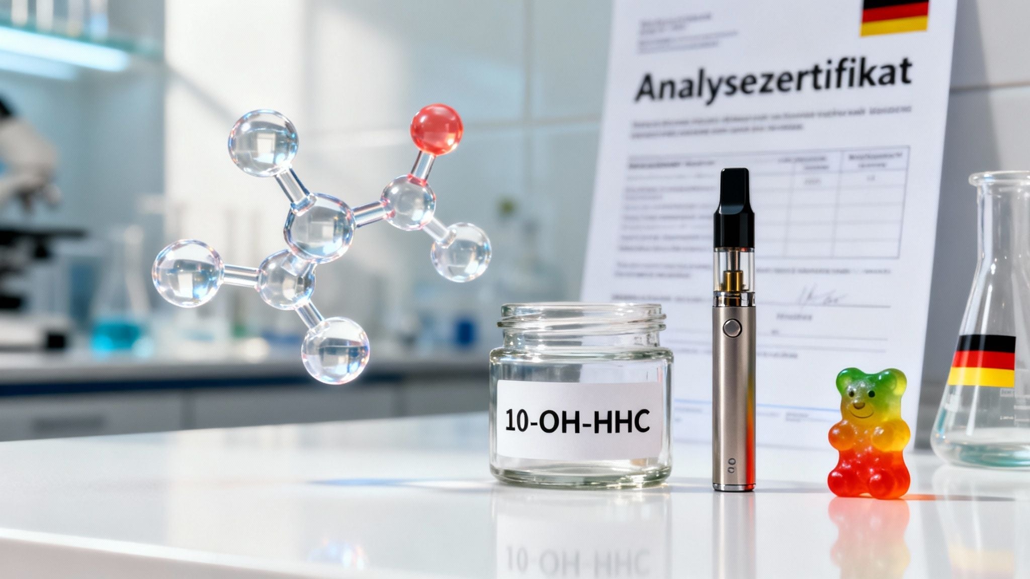 Was ist 10-OH-HHC und warum es jeder wissen will - MYGREEN