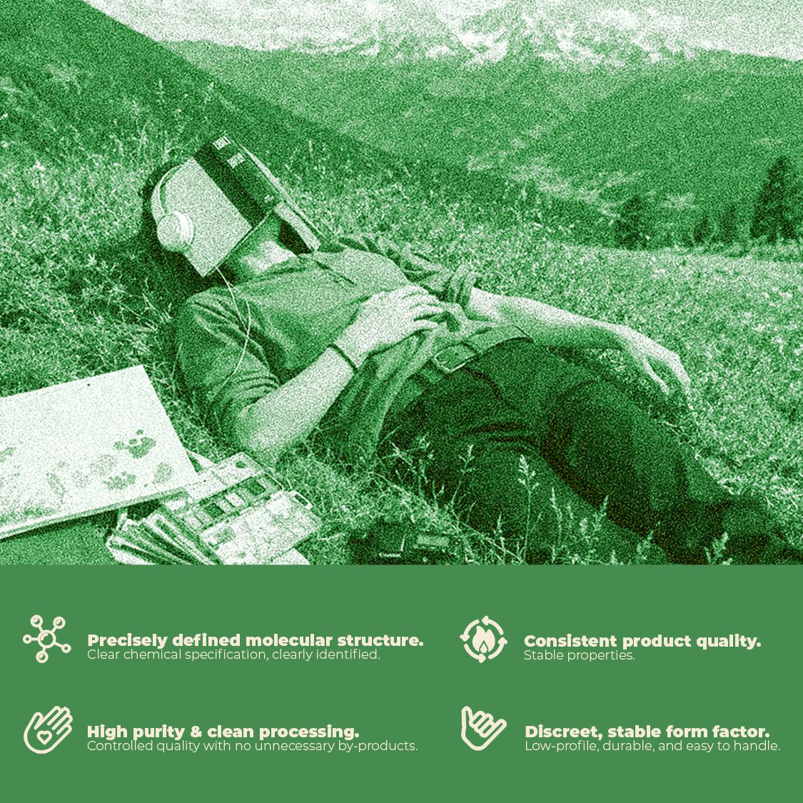 4-PRO-MET Blotter 5mg | präzise dosiert | MYGREEN - MYGREEN