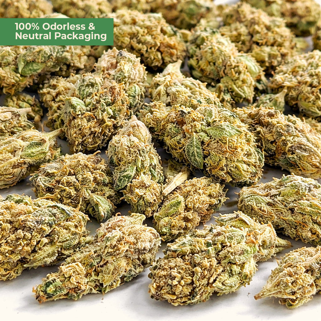 Cali Wedding Cake THCA – Premium Popcorn Buds