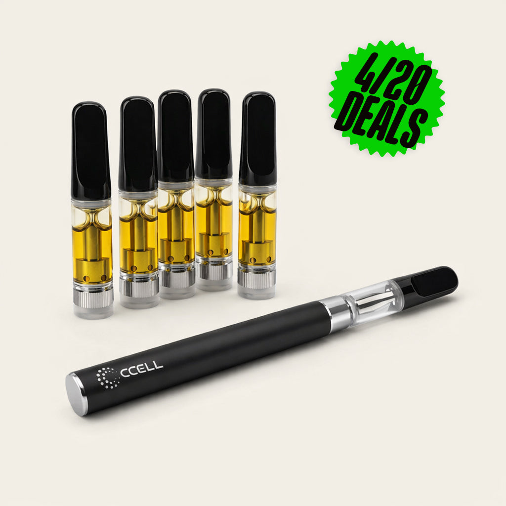 Oreo PHC Vape, Blueberry Cake PHC, Cookies 9H-THC, Cotton Candy THC, CBN Night-Vape & CCELL M4 Batterie bei My Green kaufen.