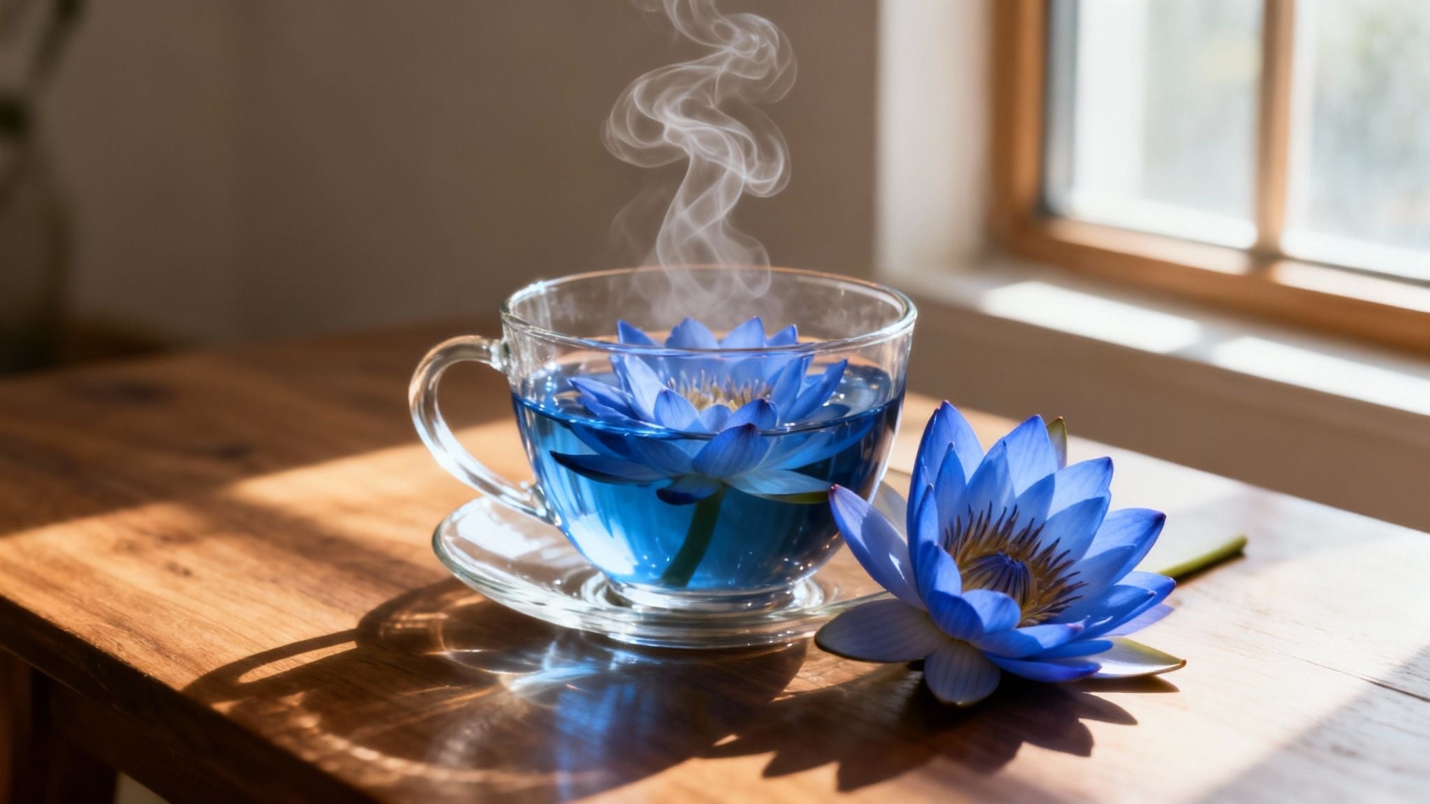 Blauer lotus tee wirkung: Von entspannung bis euphorie - MYGREEN