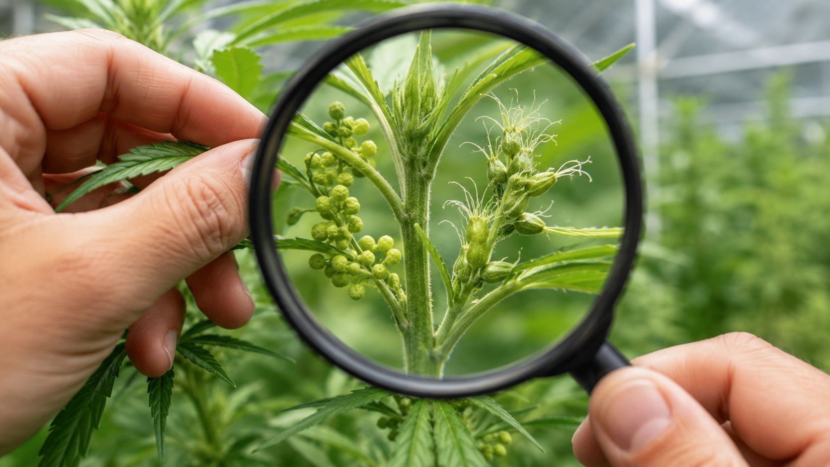 Männliche Cannabispflanze erkennen: Dein Leitfaden 2026
