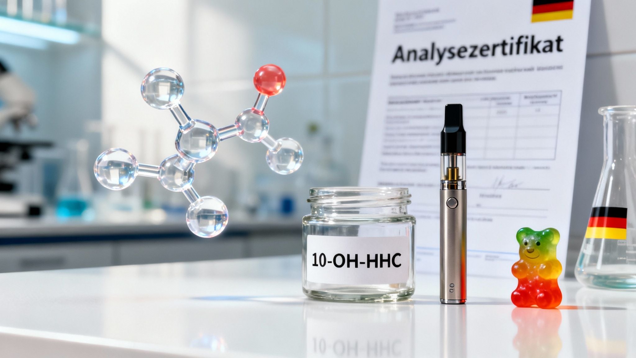 Was ist 10-OH-HHC und warum es jeder wissen will