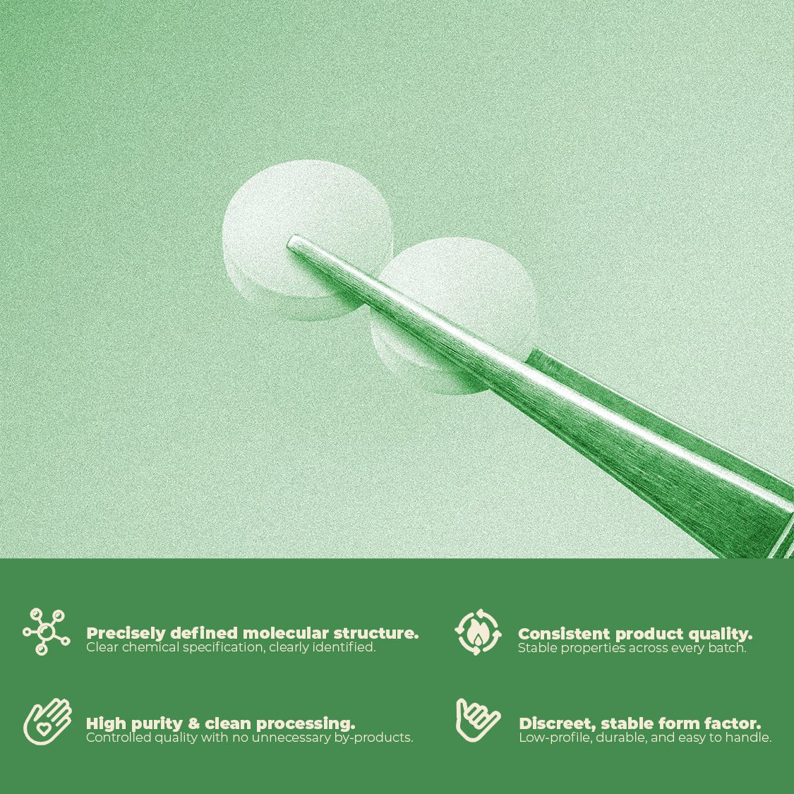 1FE Mini - Pellets - Microdosis (20 mcg) - MYGREEN