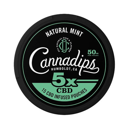 Cannadips Natural Mint 50 mg