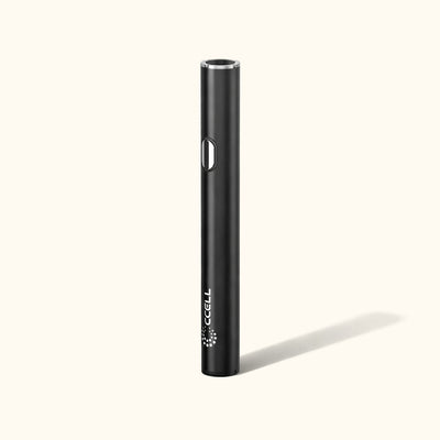 CCELL Vape Batterie auf neutralem Hintergrund von MyGreen