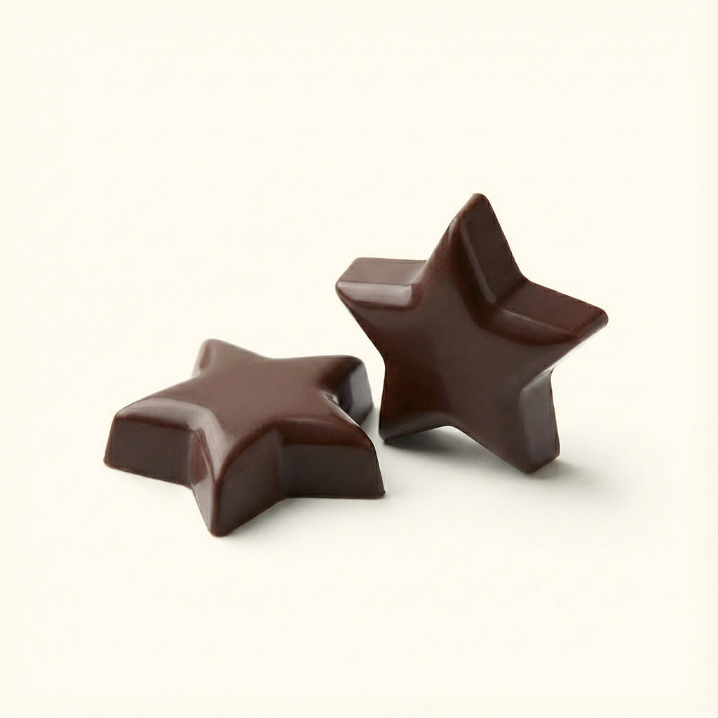 PHC Edibles – Schoko Sterne mit 10mg PHC, cremige Edibles im Vorratspack