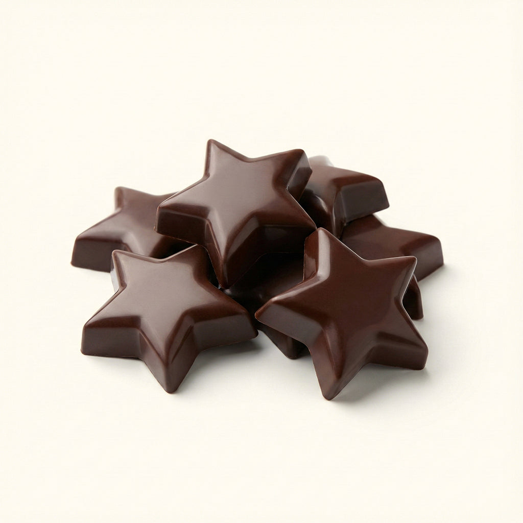 PHC Edibles – Schoko Sterne mit 10mg PHC, cremige Edibles im Vorratspack