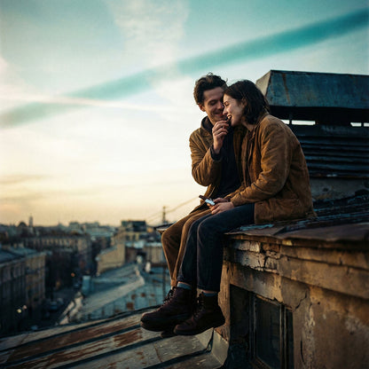 Couple eating THC Edible Chocolateflower.