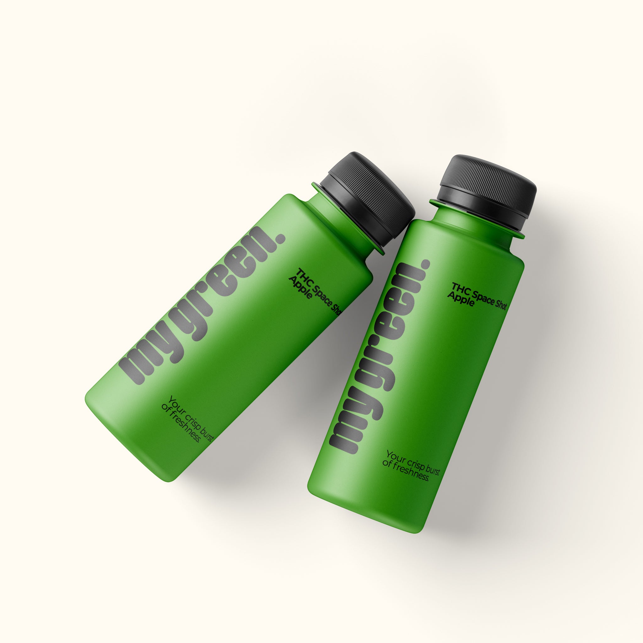 THC Space Shot Apple – 25ml Drink mit 10mg THC, fruchtiger Apfelgeschmack, 100 % legal