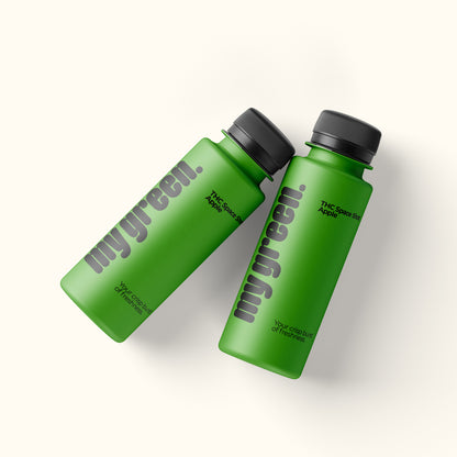 THC Space Shot Apple – 25ml Drink mit 10mg THC, fruchtiger Apfelgeschmack, 100 % legal