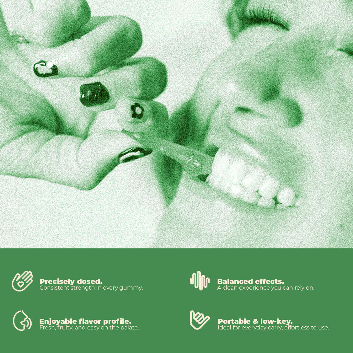 THC Bärchen Apple – Fruchtig-frische Edibles 10mg | MYGREEN