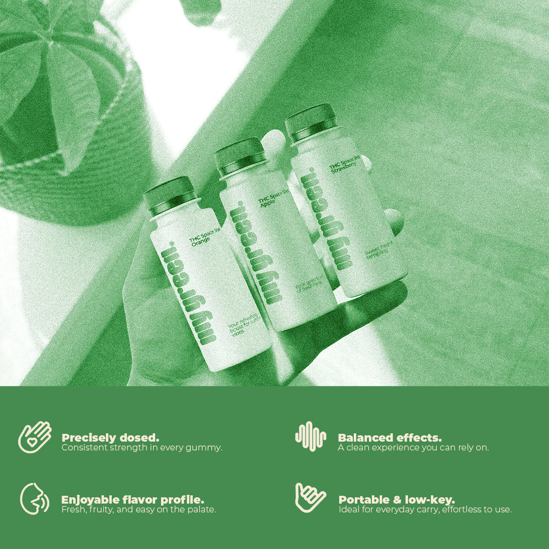 THC Space Shot Orange – 25ml THC Drink mit fruchtigem Orangenaroma, schneller Versand, 20mg THC