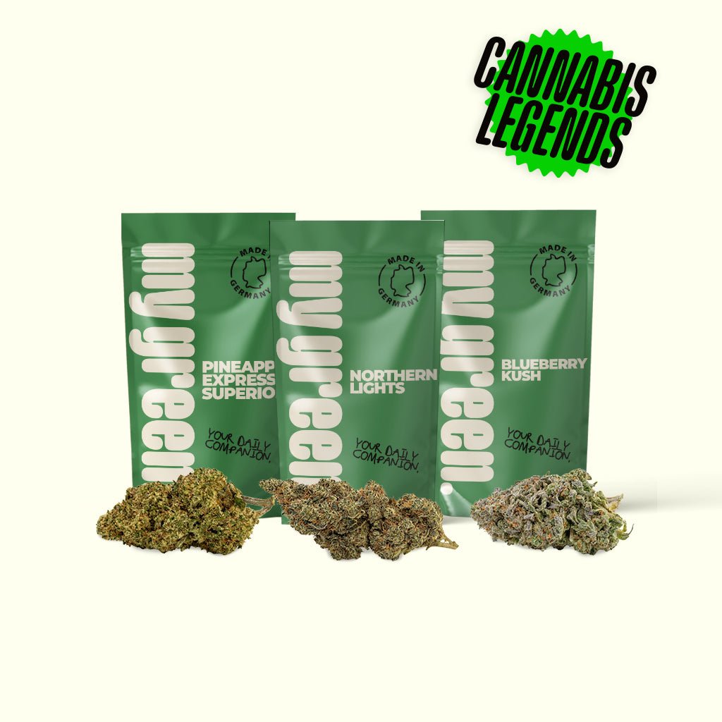Cannabis Legends Bundle | 15g für 5€/g | MYGREEN - MYGREEN