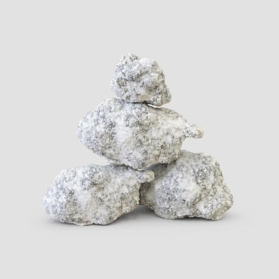 Happyflower Moonrocks im Glasbehälter – Premium Cannabis Blüten, ummantelt in Kief und Öl.