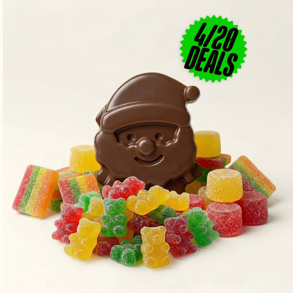 THC Edibles Mega-Pack – 100 Gummies + Schoko geschenkt - MYGREEN