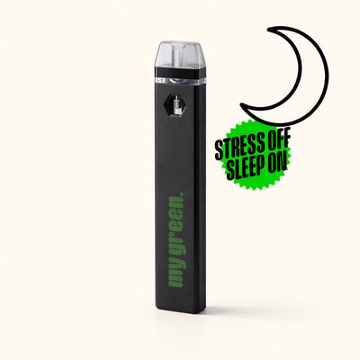 The Sleep Switch CBN Vape | nikotinfreie Abendroutine mit 90 % CBN | MYGREEN - MYGREEN